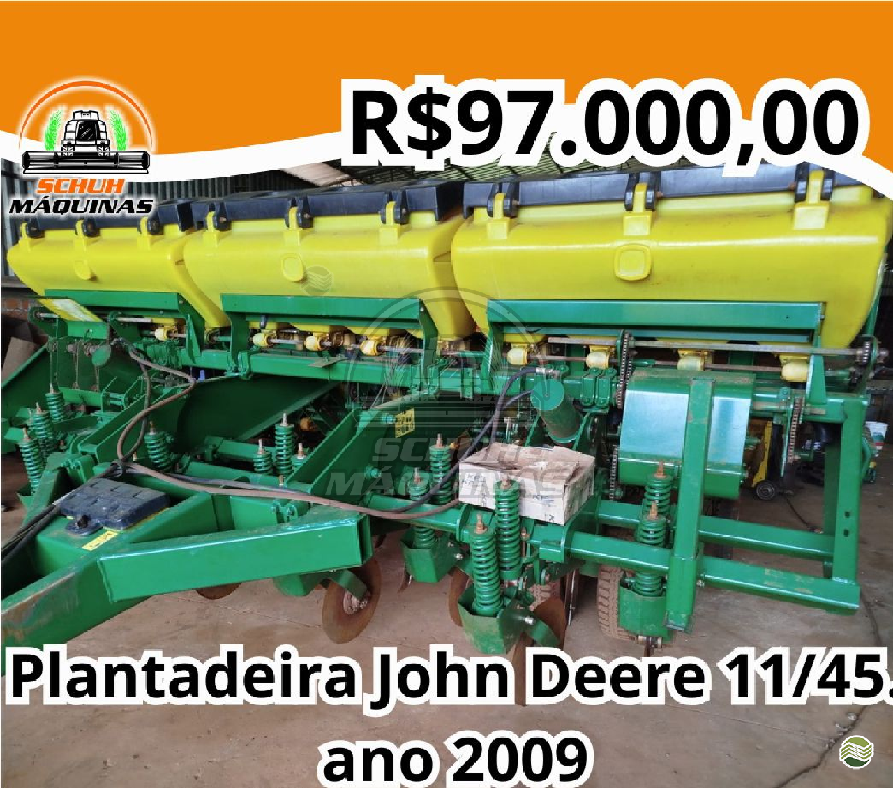 PLANTADEIRA JOHN DEERE PLANTADEIRAS 1109 Schuh Máquinas MARECHAL CANDIDO RONDON PARANÁ PR